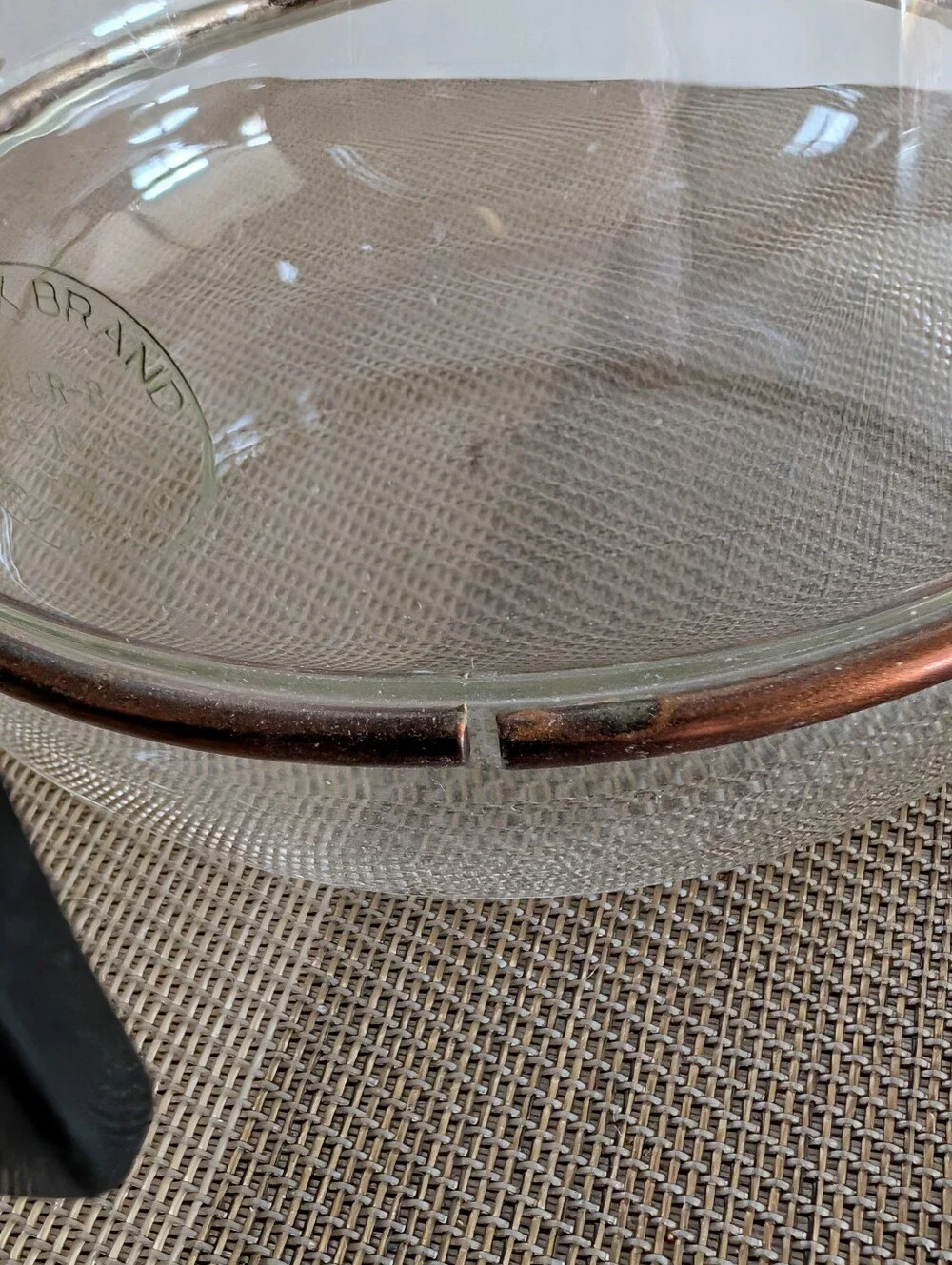 Pyrex Silas Coffee Carafe with warmer classic MCM atomic style